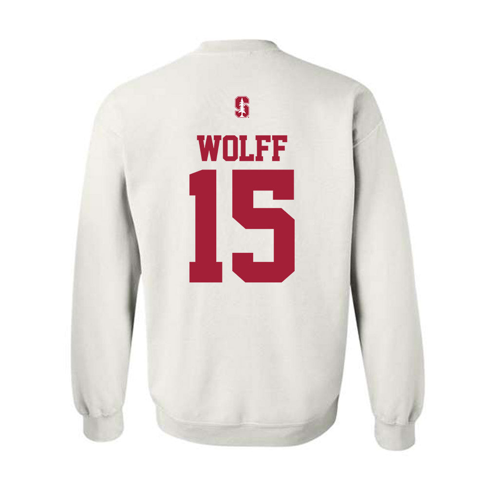 Stanford - NCAA Men's Volleyball : David Wolff - Classic Shersey Crewneck Sweatshirt-1