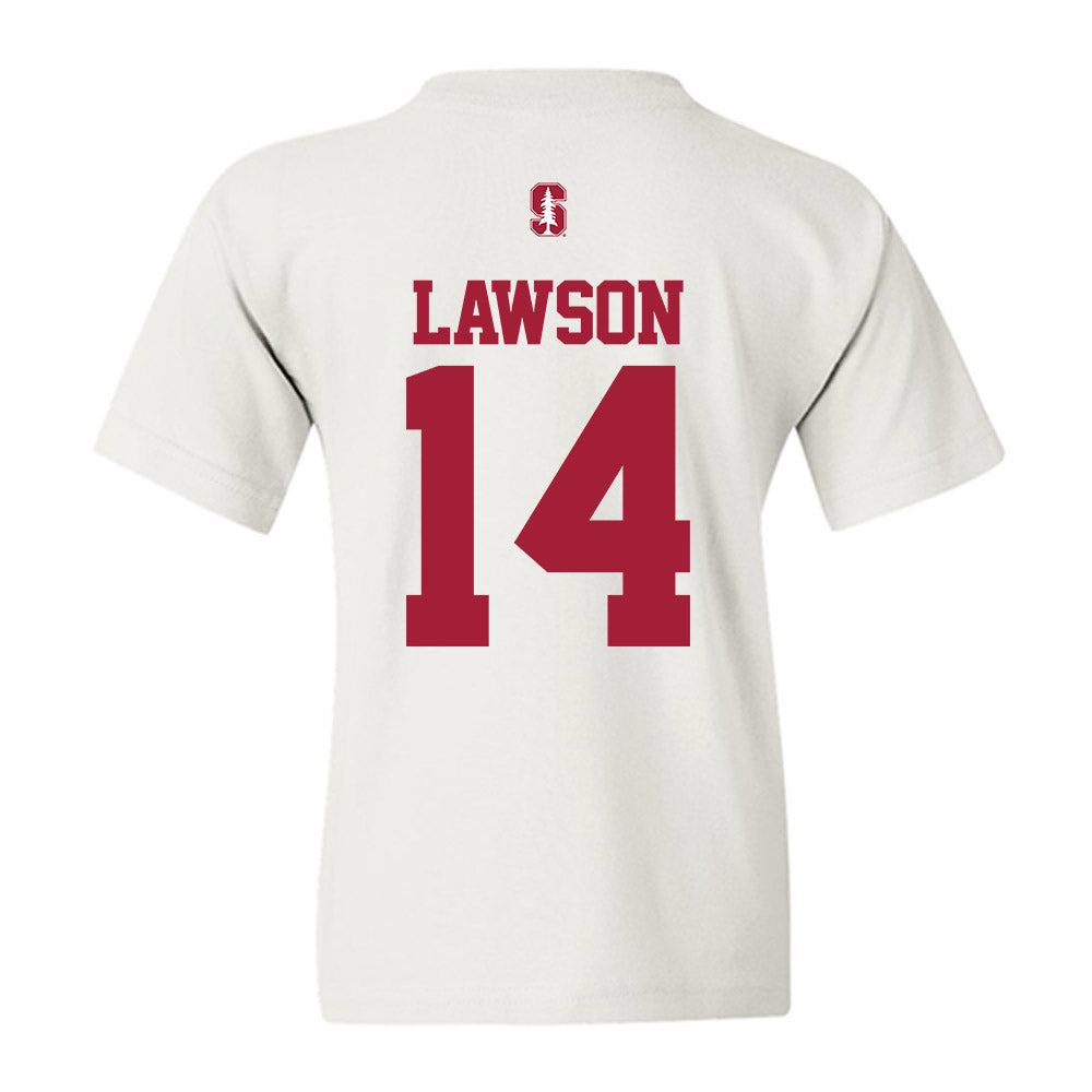 Stanford - NCAA Women's Lacrosse : Amanda Lawson - Classic Shersey Youth T-Shirt-1