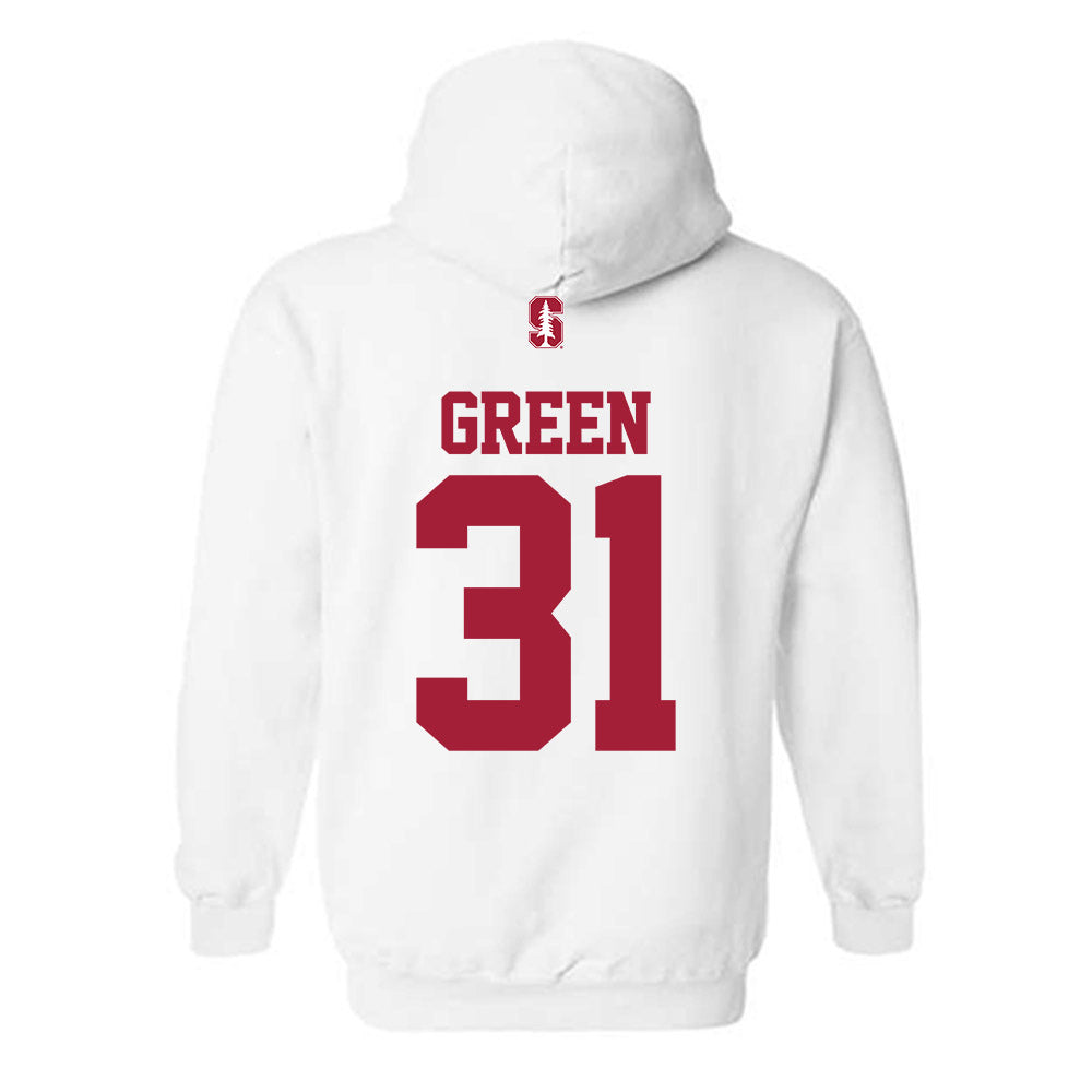 Stanford - NCAA Women's Basketball : Lauren Green - Classic Shersey Hooded Sweatshirt-1