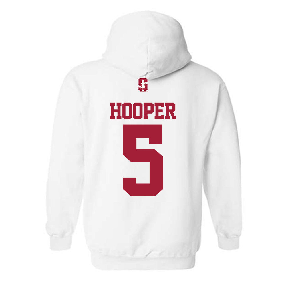 Stanford - NCAA Men's Soccer : Dylan Hooper - Classic Shersey Hooded Sweatshirt-1