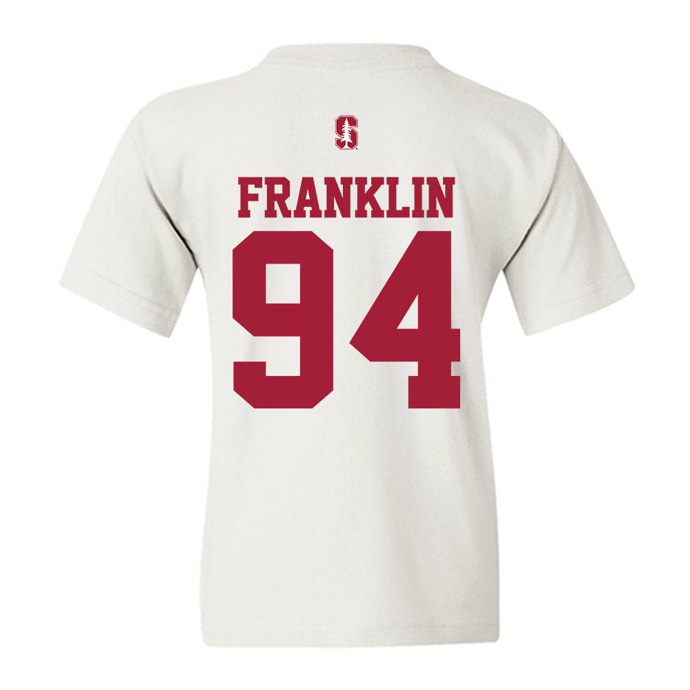 Stanford - NCAA Football : Anthony Franklin - Classic Shersey Youth T-Shirt-1
