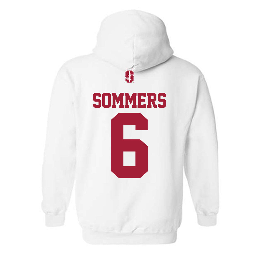 Stanford - NCAA Women's Lacrosse : Kaleigh Sommers - Classic Shersey Hooded Sweatshirt-1