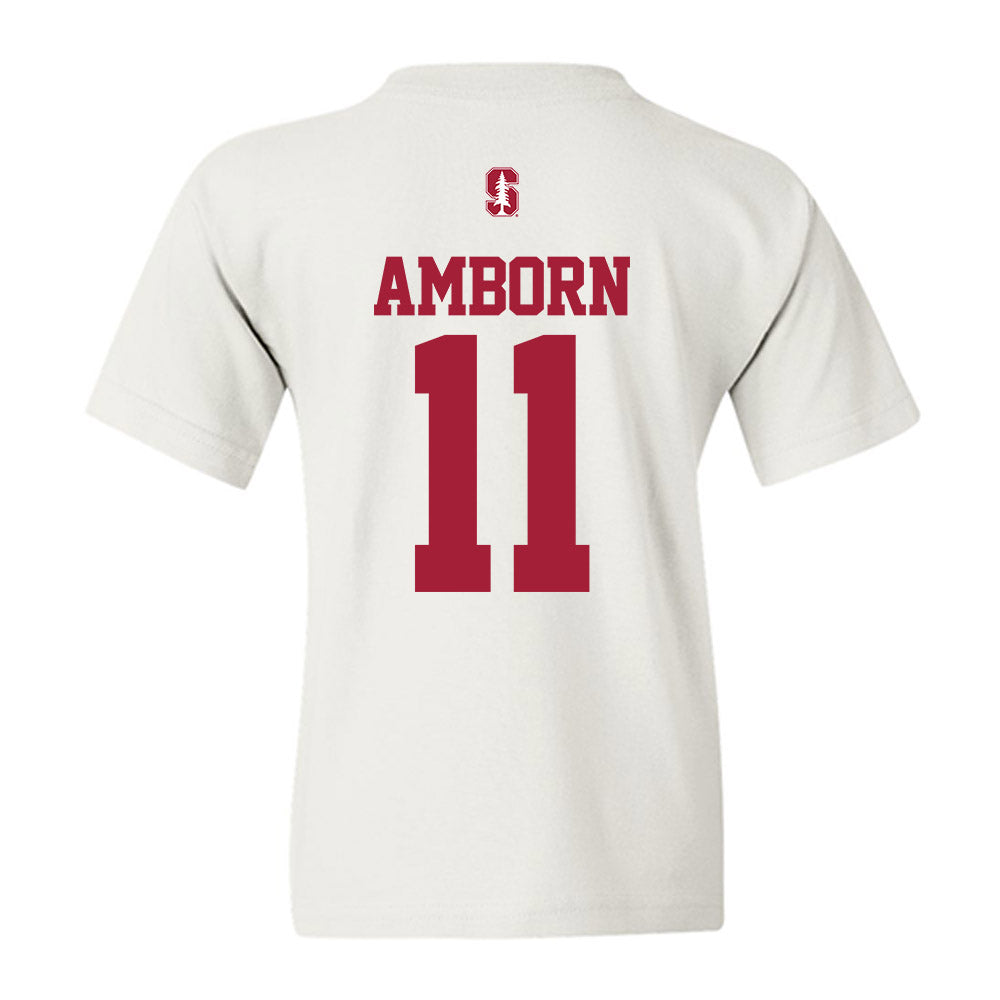 Stanford - NCAA Women's Basketball : Carly Amborn - Classic Shersey Youth T-Shirt-1