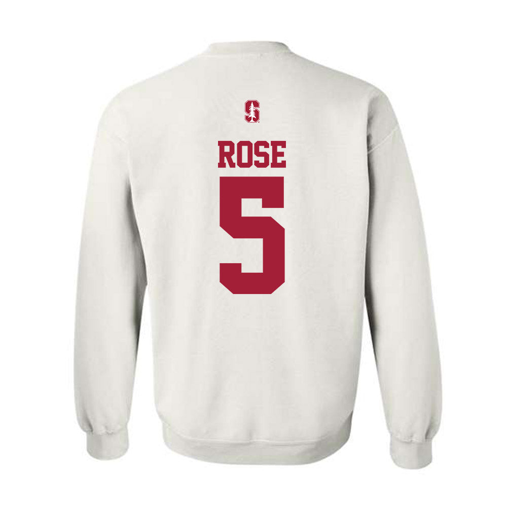 Stanford - NCAA Women's Lacrosse : Olivia Rose - Classic Shersey Crewneck Sweatshirt-1