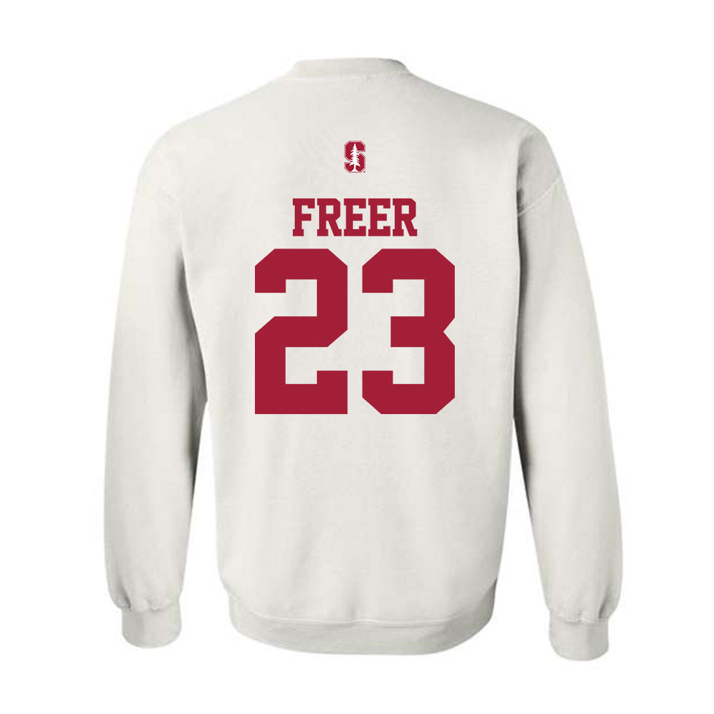 Stanford - NCAA Women's Soccer : Lily Freer - Classic Shersey Crewneck Sweatshirt-1