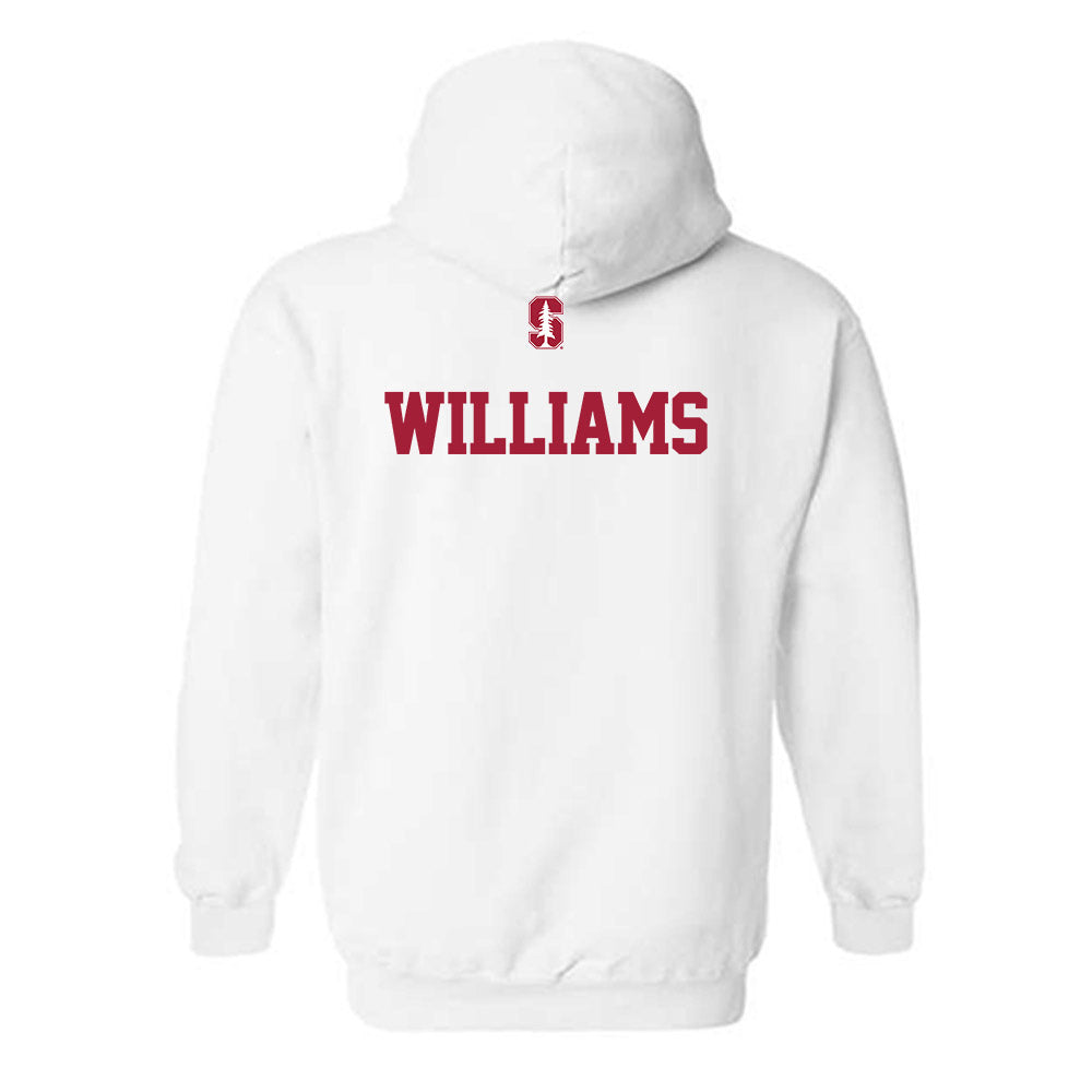 Stanford - NCAA Women's Gymnastics : Jennifer Williams - Classic Shersey Hooded Sweatshirt-1