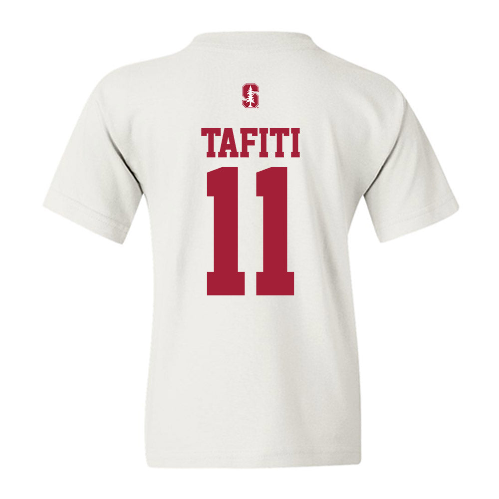 Stanford - NCAA Football : Tevarua Tafiti - Classic Shersey Youth T-Shirt-1