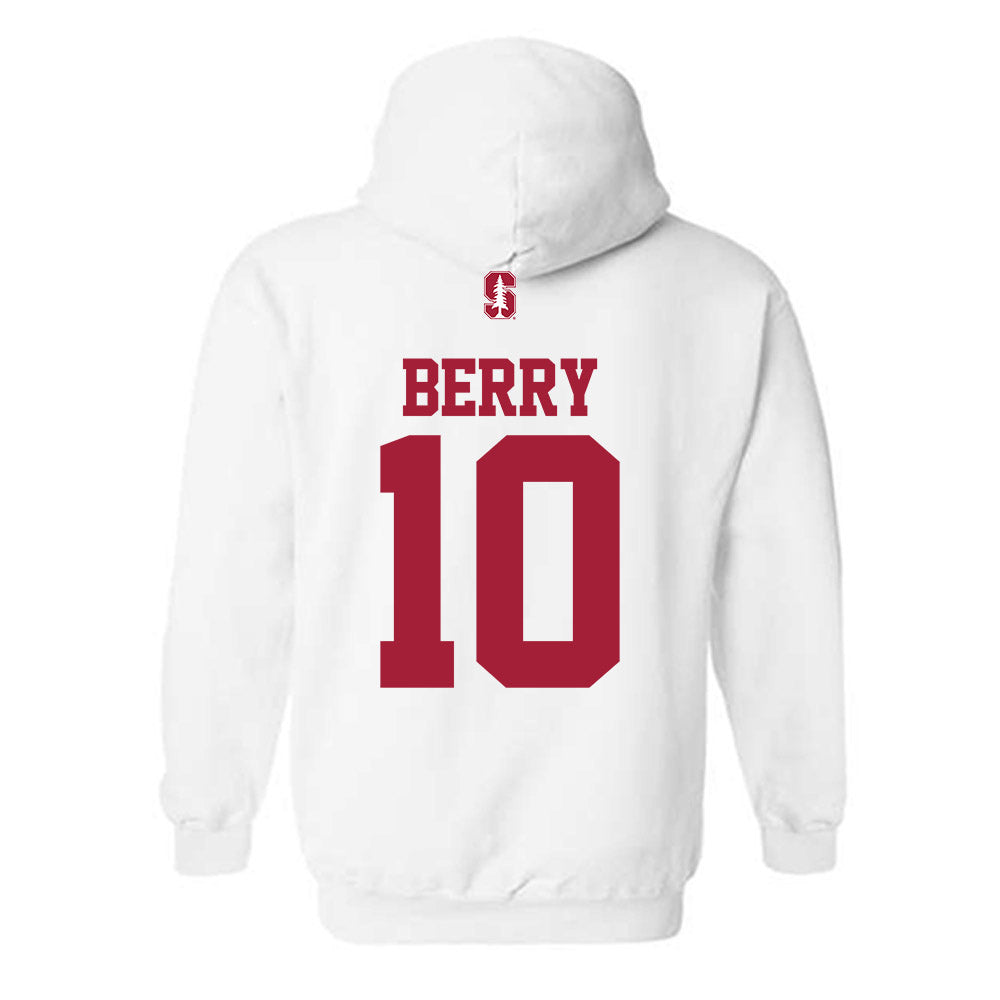 Stanford - NCAA Softball : Jade Berry - Classic Shersey Hooded Sweatshirt-1