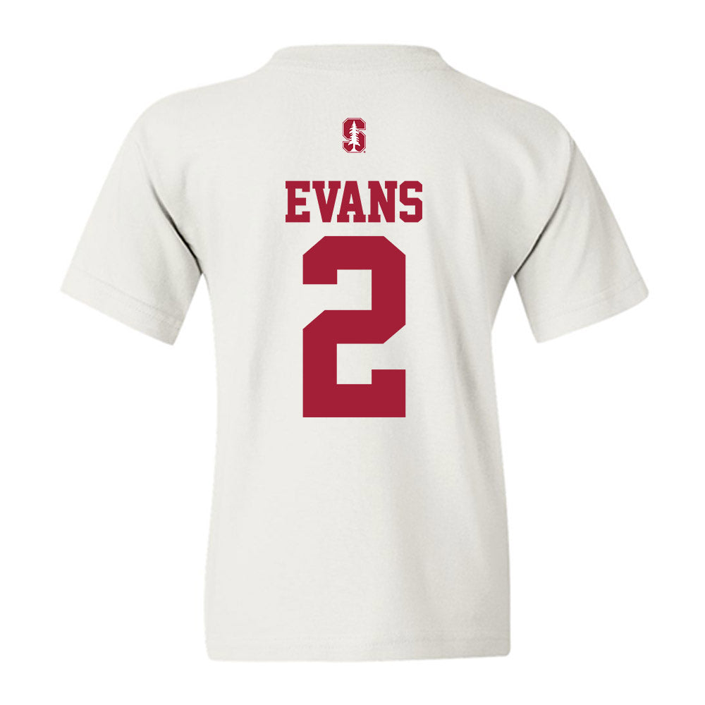 Stanford - NCAA Women's Soccer : Elise Evans - Classic Shersey Youth T-Shirt-1