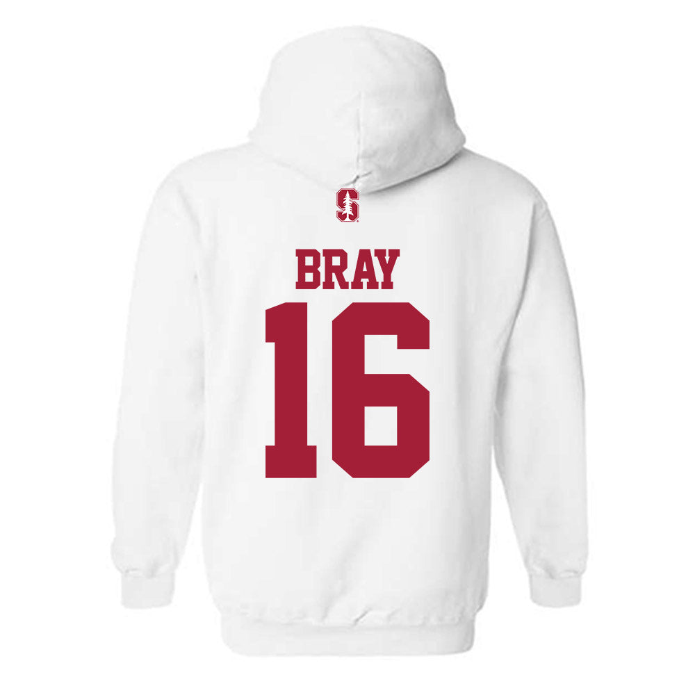 Stanford - NCAA Women's Soccer : Milly Bray - Classic Shersey Hooded Sweatshirt-1