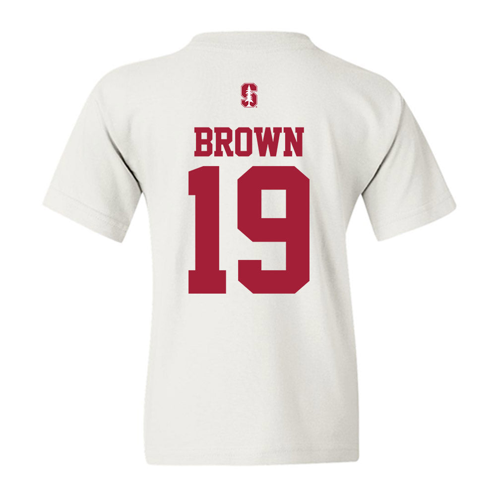 Stanford - NCAA Women's Lacrosse : Emma Brown - Classic Shersey Youth T-Shirt-1