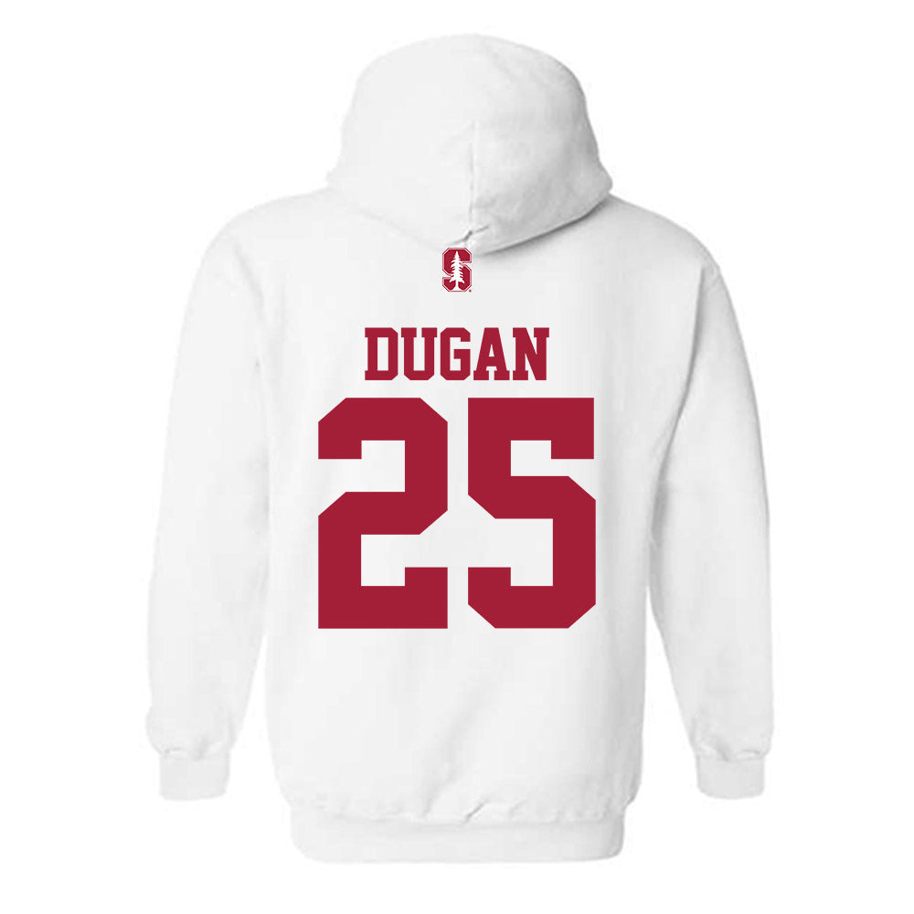 Stanford - NCAA Baseball : Nick Dugan - Classic Shersey Hooded Sweatshirt-1