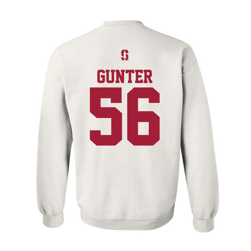 Stanford - NCAA Football : Hayden Gunter - Classic Shersey Crewneck Sweatshirt-1