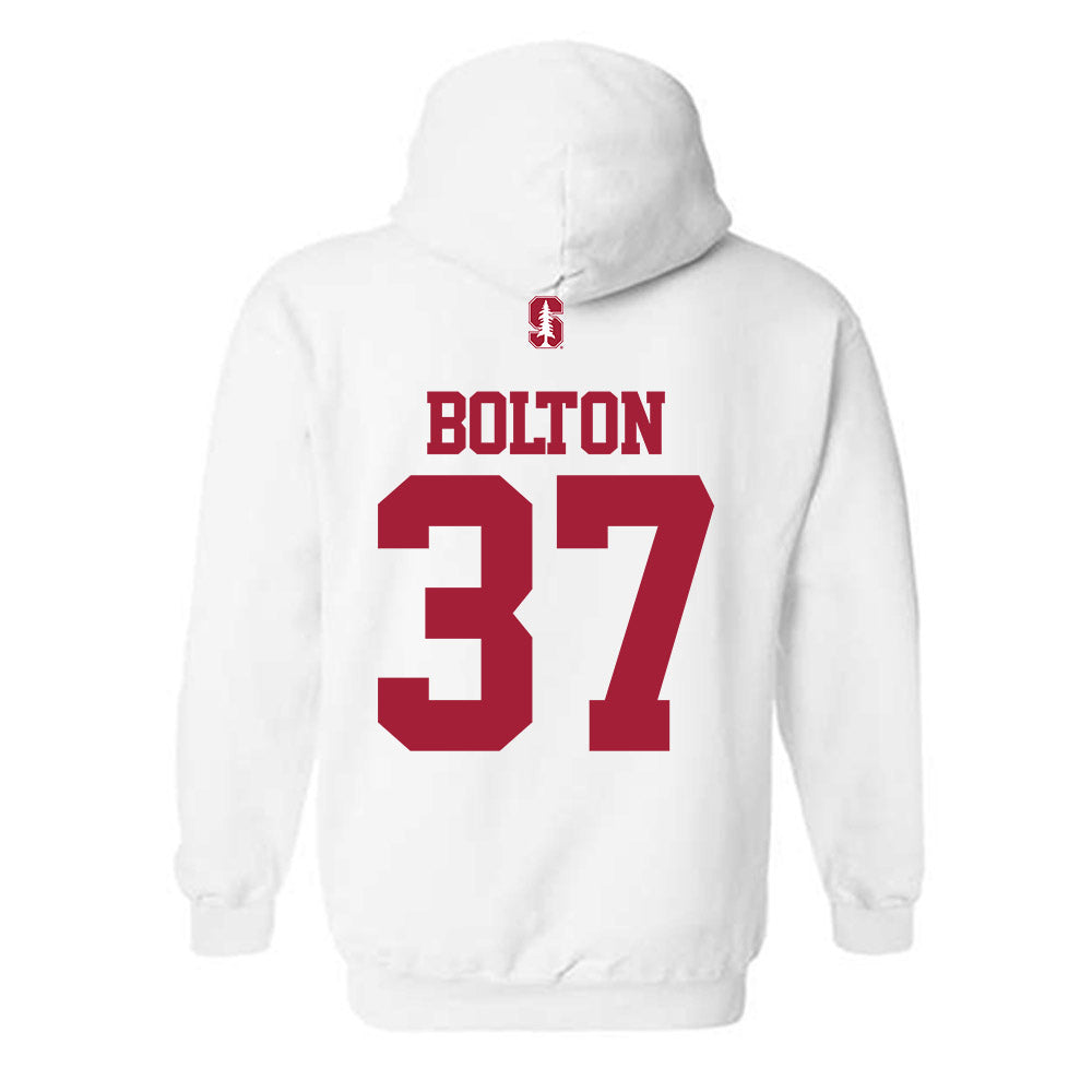 Stanford - NCAA Women's Lacrosse : Bronwyn Bolton - Classic Shersey Hooded Sweatshirt-1