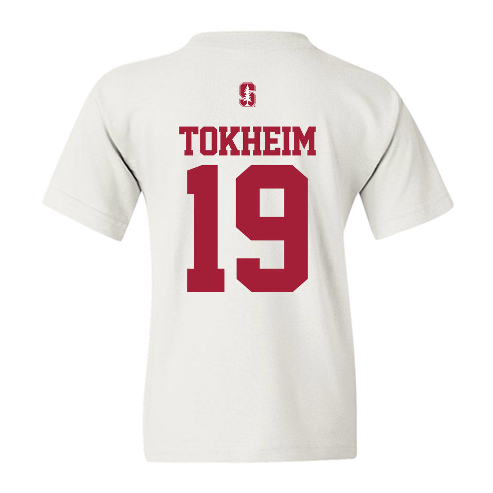 Stanford - NCAA Baseball : Teddy Tokheim - Classic Shersey Youth T-Shirt-1