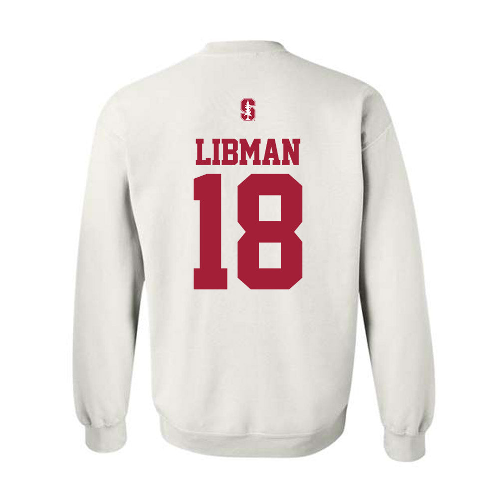 Stanford - NCAA Football : Myles Libman - Classic Shersey Crewneck Sweatshirt-1