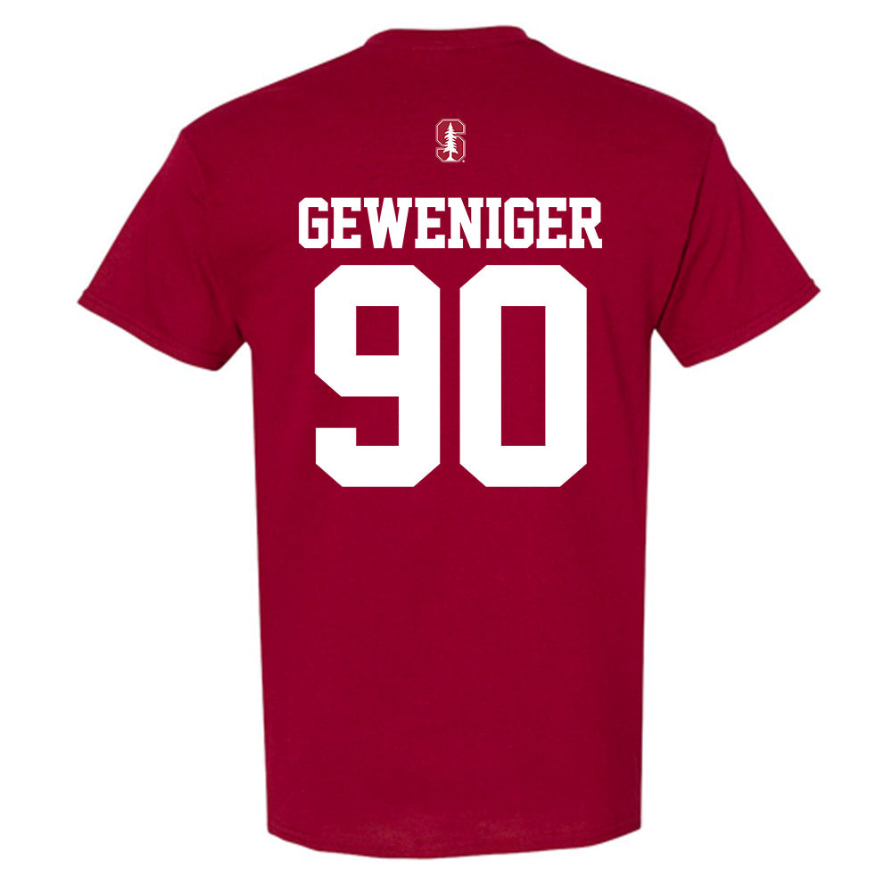 Stanford - NCAA Football : Gavin Geweniger - Classic Shersey T-Shirt-1