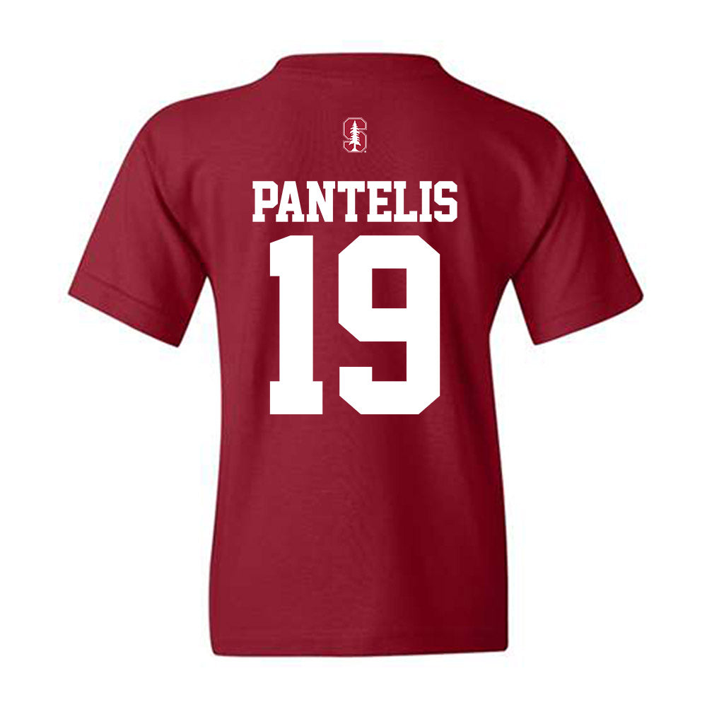 Stanford - NCAA Football : David Pantelis - Classic Shersey Youth T-Shirt-1