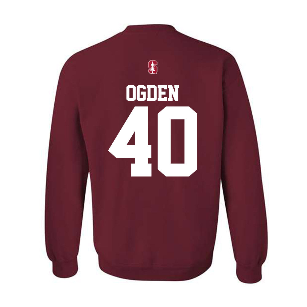 Stanford - NCAA Women's Basketball : Courtney Ogden - Classic Shersey Crewneck Sweatshirt-1