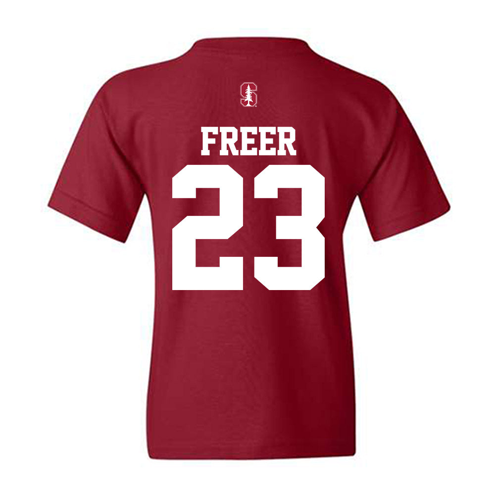 Stanford - NCAA Women's Soccer : Lily Freer - Classic Shersey Youth T-Shirt-1