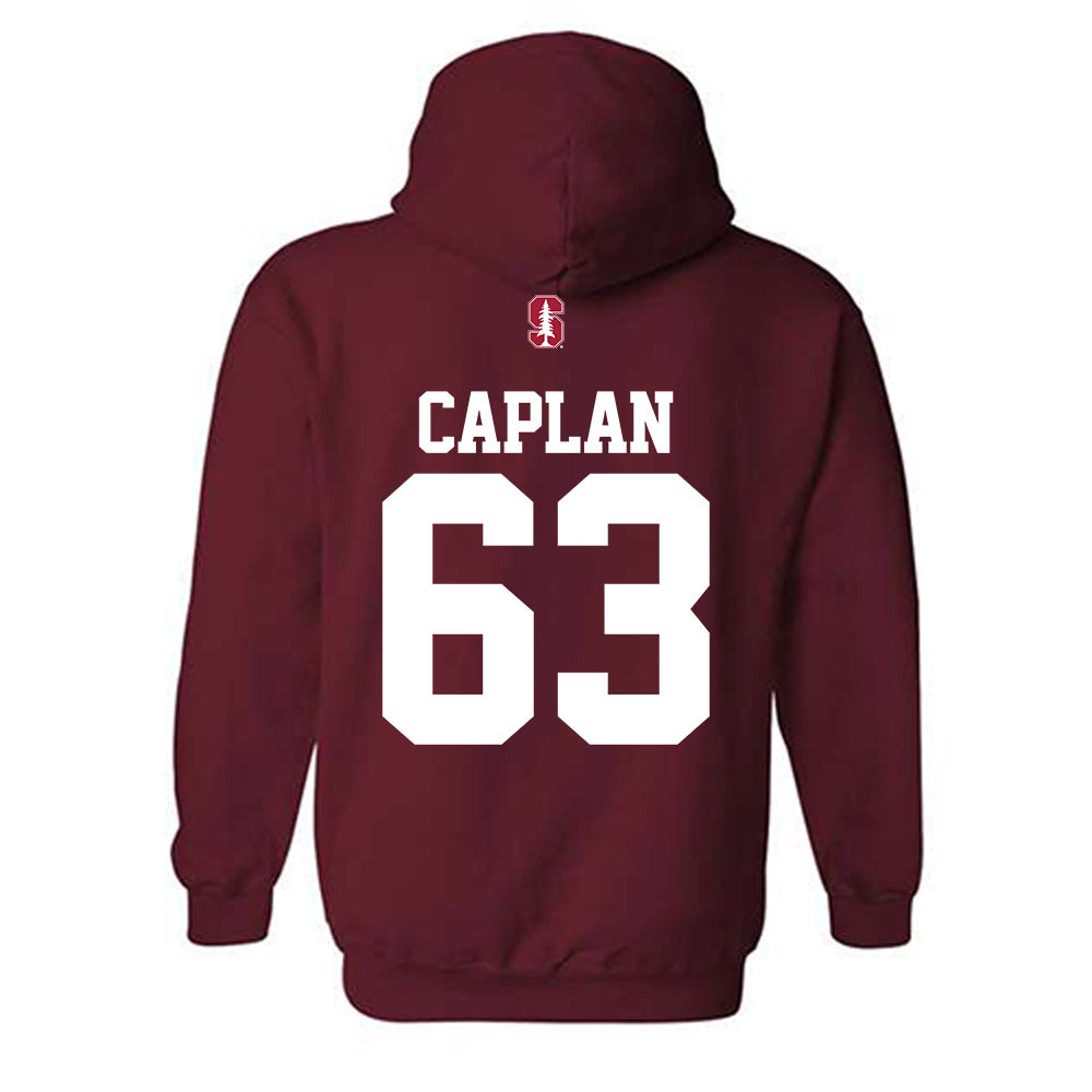 Stanford - NCAA Football : Carson Caplan - Classic Shersey Hooded Sweatshirt-1