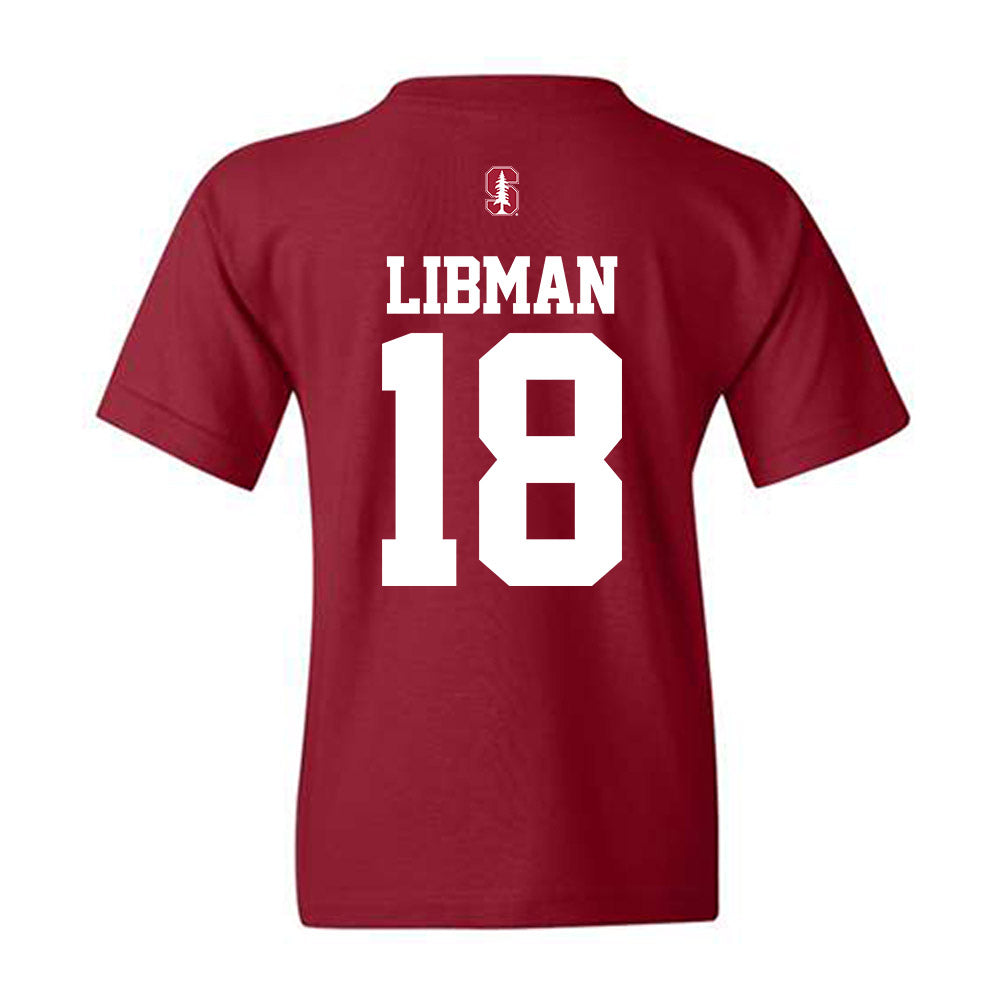 Stanford - NCAA Football : Myles Libman - Classic Shersey Youth T-Shirt-1