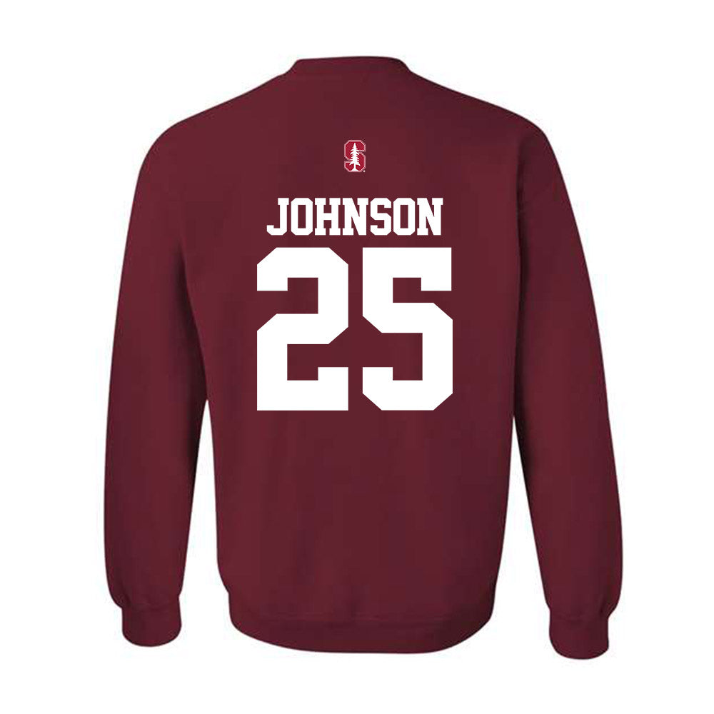 Stanford - NCAA Women's Soccer : Noe Johnson - Classic Shersey Crewneck Sweatshirt-1