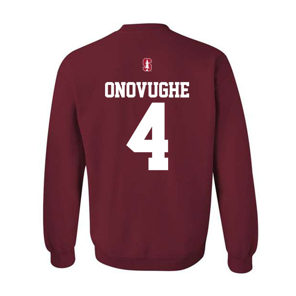 Stanford - NCAA Football : Jordan Onovughe - Classic Shersey Crewneck Sweatshirt-1