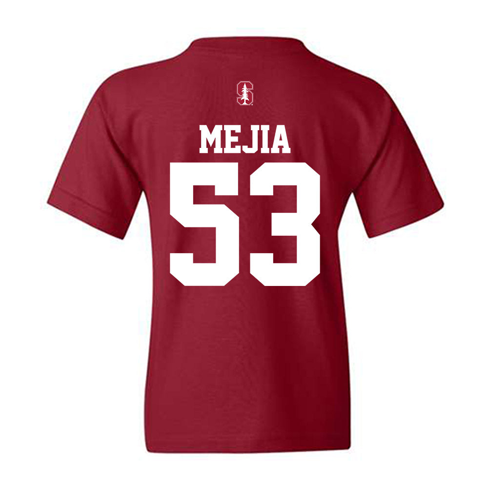 Stanford - NCAA Football : Nathan Mejia - Classic Shersey Youth T-Shirt-1
