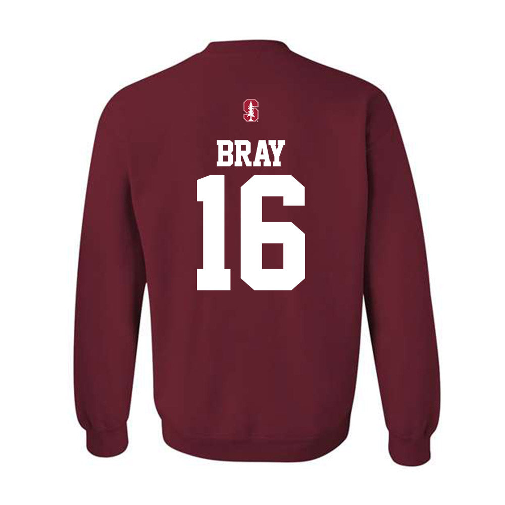 Stanford - NCAA Women's Soccer : Milly Bray - Classic Shersey Crewneck Sweatshirt-1