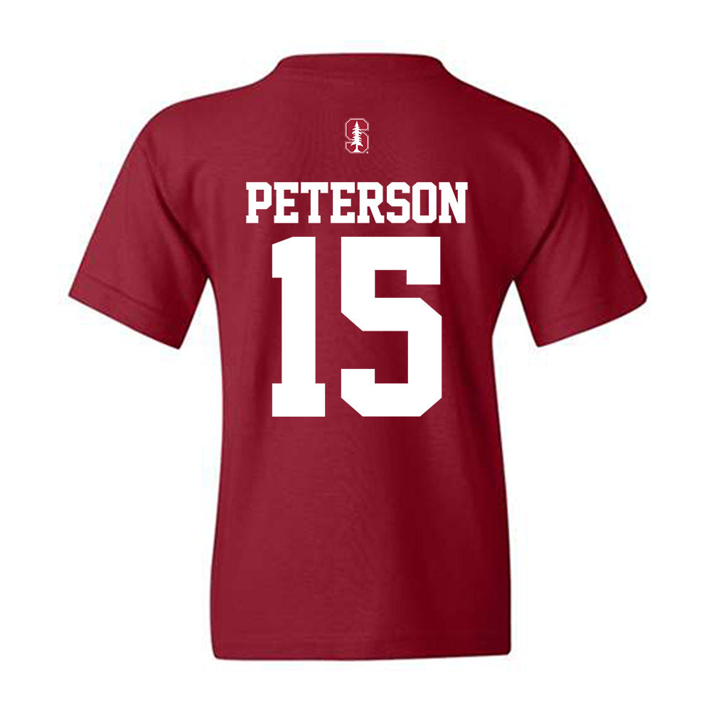 Stanford - NCAA Women's Basketball : Harper Peterson - Classic Shersey Youth T-Shirt-1