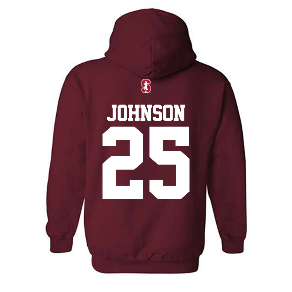 Stanford - NCAA Women's Soccer : Noe Johnson - Classic Shersey Hooded Sweatshirt-1