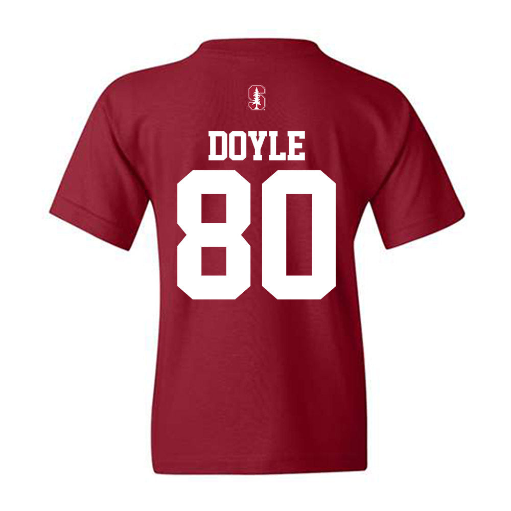 Stanford - NCAA Football : Brendan Doyle - Classic Shersey Youth T-Shirt-1