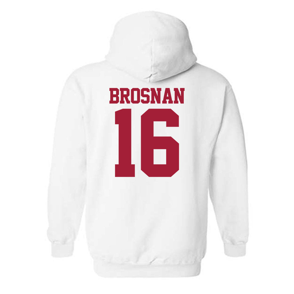 Stanford - NCAA Women's Lacrosse : Ava Brosnan - Classic Shersey Hooded Sweatshirt-1