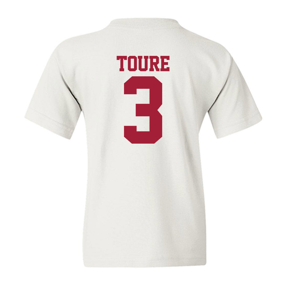 Stanford - NCAA Men's Basketball : Tallis Toure - Classic Shersey Youth T-Shirt-1