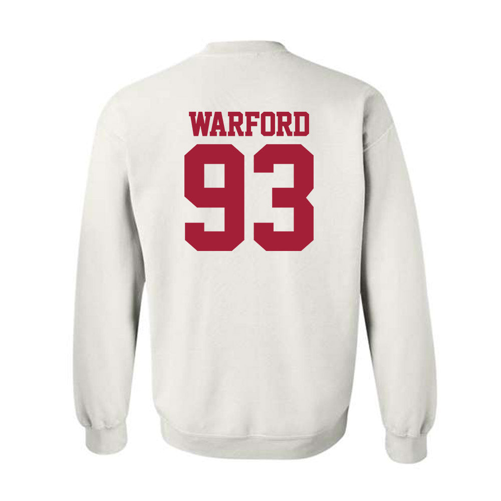 Stanford - NCAA Football : Peyton Warford - Classic Shersey Crewneck Sweatshirt-1