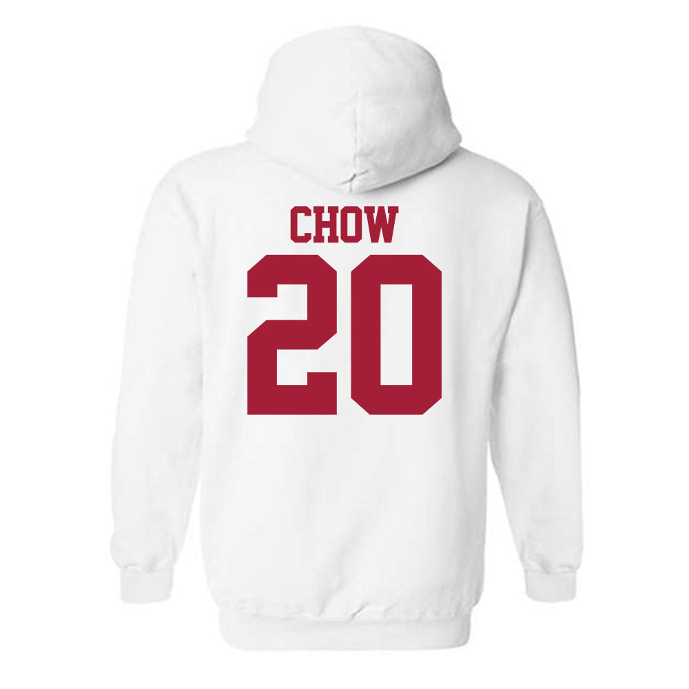Stanford - NCAA Men's Soccer : Alex Chow - Classic Shersey Hooded Sweatshirt-1