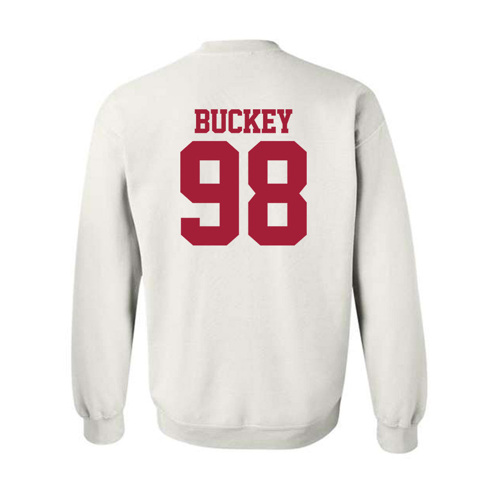 Stanford - NCAA Football : Zach Buckey - Classic Shersey Crewneck Sweatshirt-1