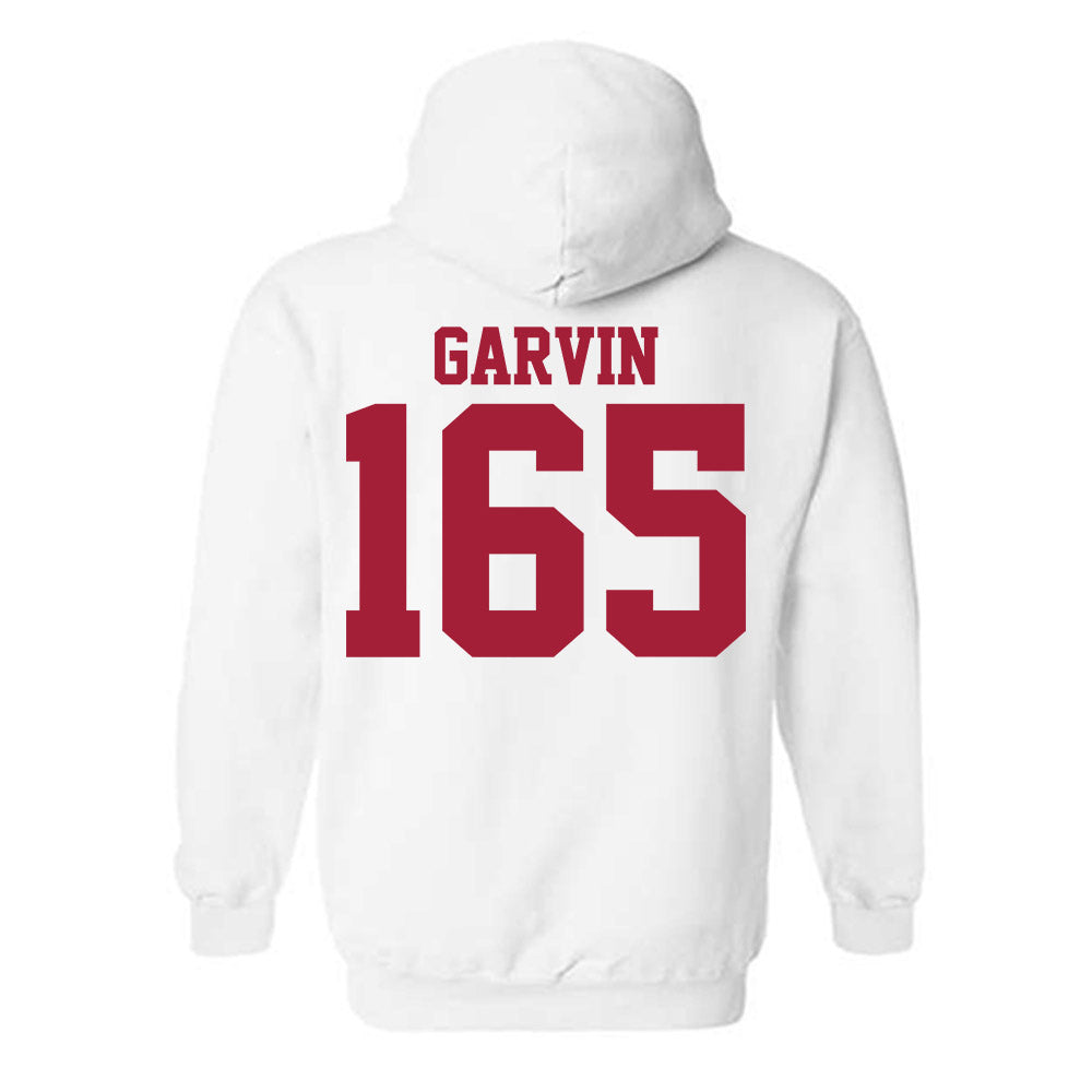 Stanford - NCAA Wrestling : Hunter Garvin - Classic Shersey Hooded Sweatshirt-1