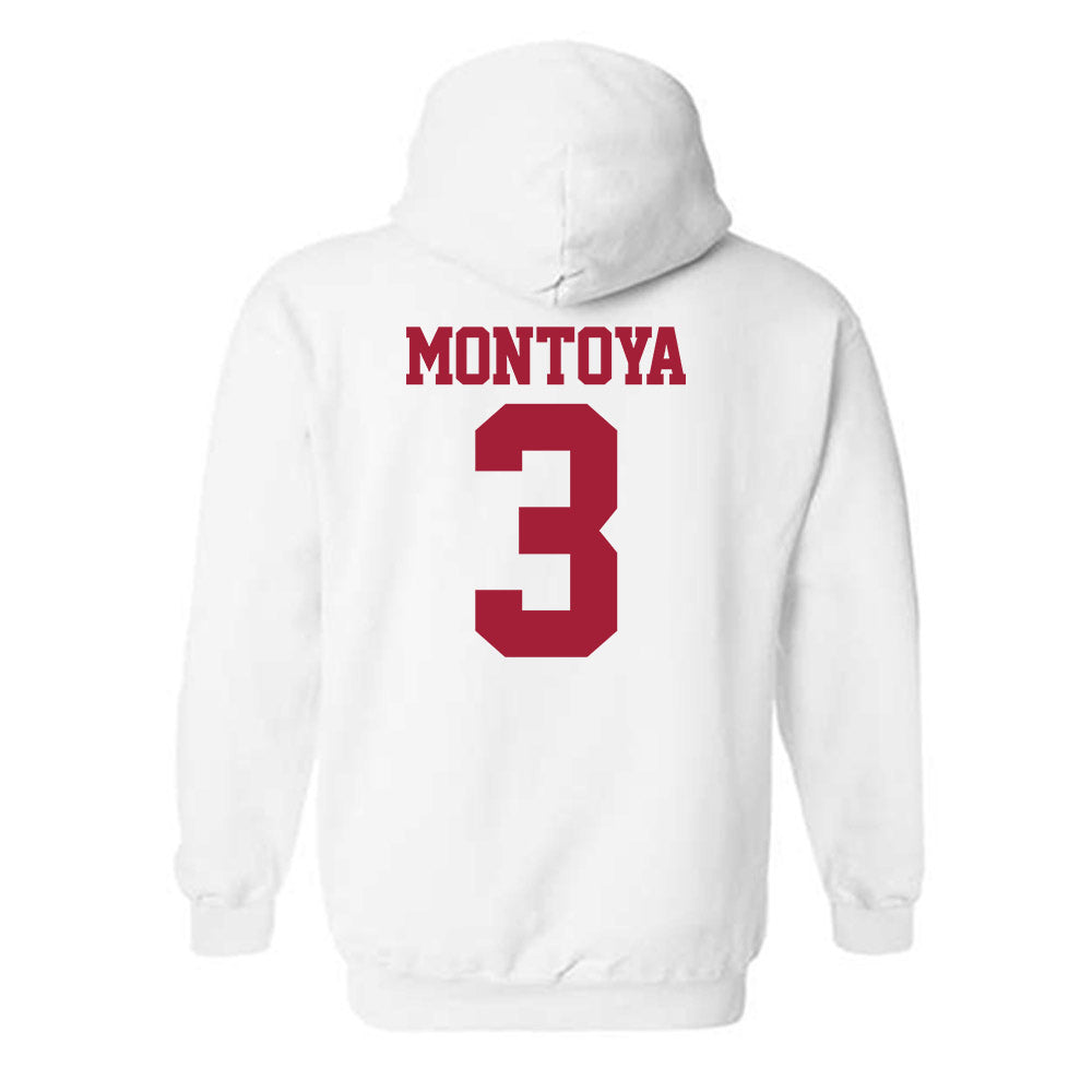 Stanford - NCAA Women's Soccer : Allie Montoya - Classic Shersey Hooded Sweatshirt-1