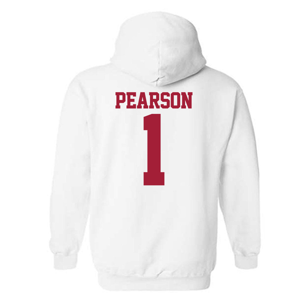 Stanford - NCAA Women's Lacrosse : Lucy Pearson - Classic Shersey Hooded Sweatshirt-1