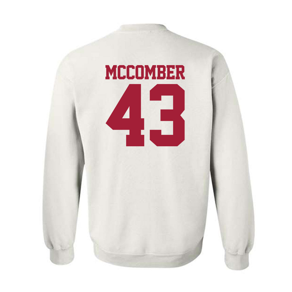 Stanford - NCAA Football : Landon McComber - Classic Shersey Crewneck Sweatshirt-1