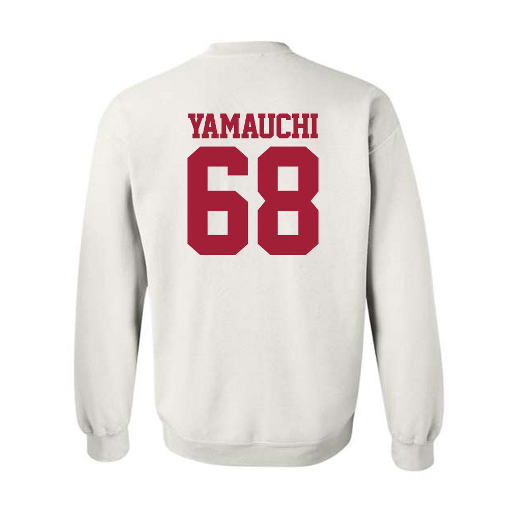 Stanford - NCAA Football : Zak Yamauchi - Classic Shersey Crewneck Sweatshirt-1
