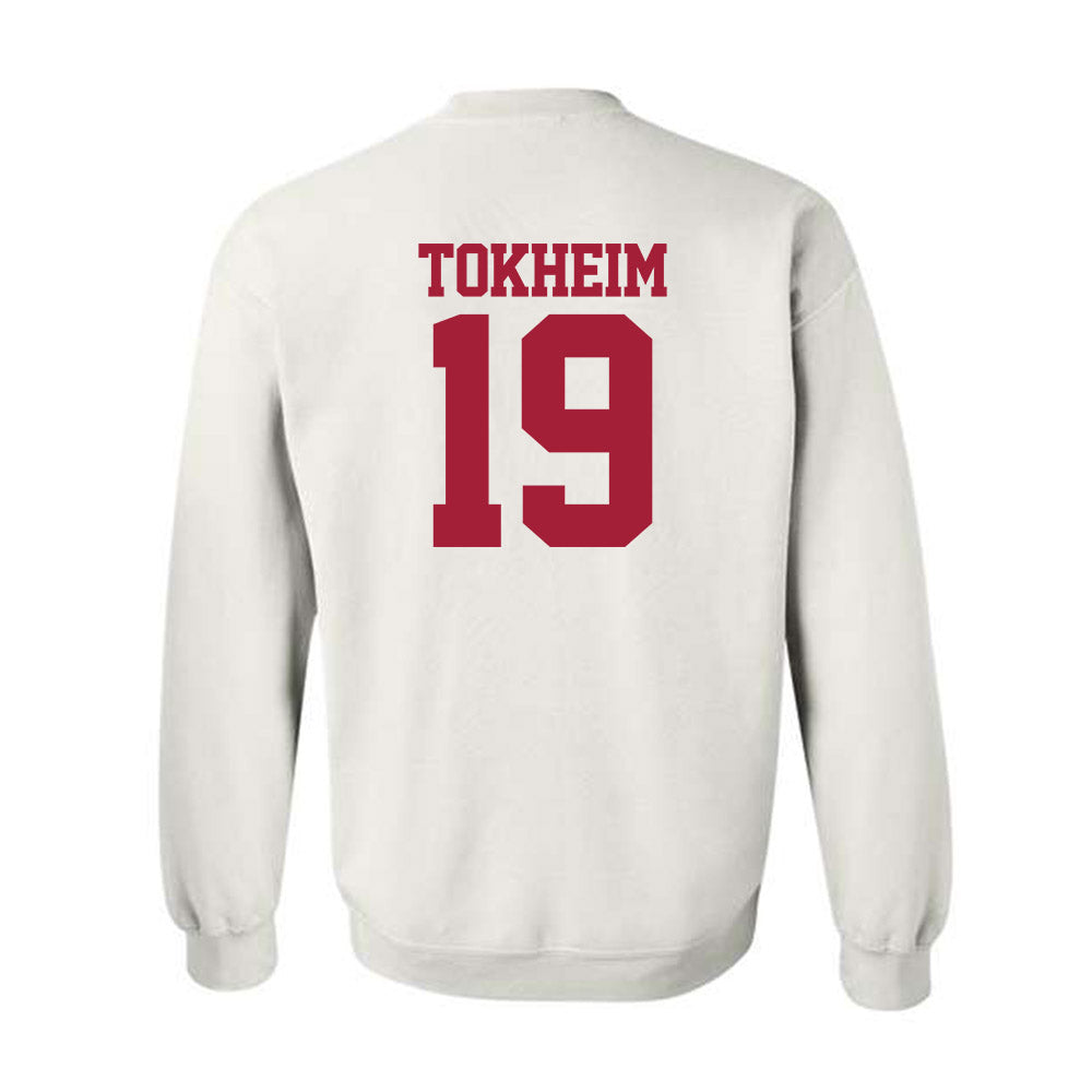 Stanford - NCAA Baseball : Teddy Tokheim - Classic Shersey Crewneck Sweatshirt-1