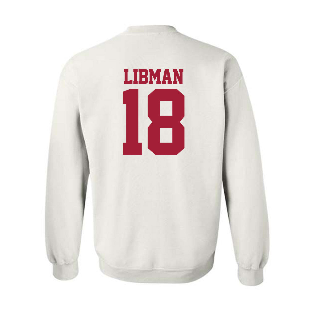 Stanford - NCAA Football : Myles Libman - Classic Shersey Crewneck Sweatshirt-1