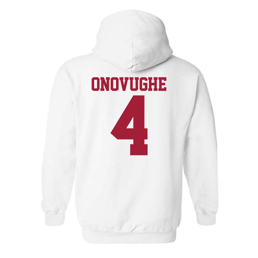 Stanford - NCAA Football : Jordan Onovughe - Classic Shersey Hooded Sweatshirt-1