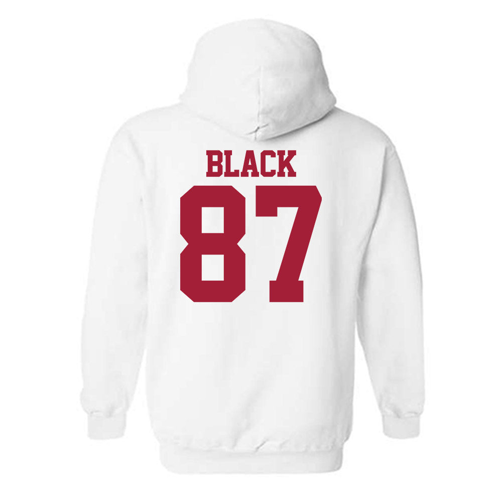 Stanford - NCAA Football : Aiden Black - Classic Shersey Hooded Sweatshirt-1
