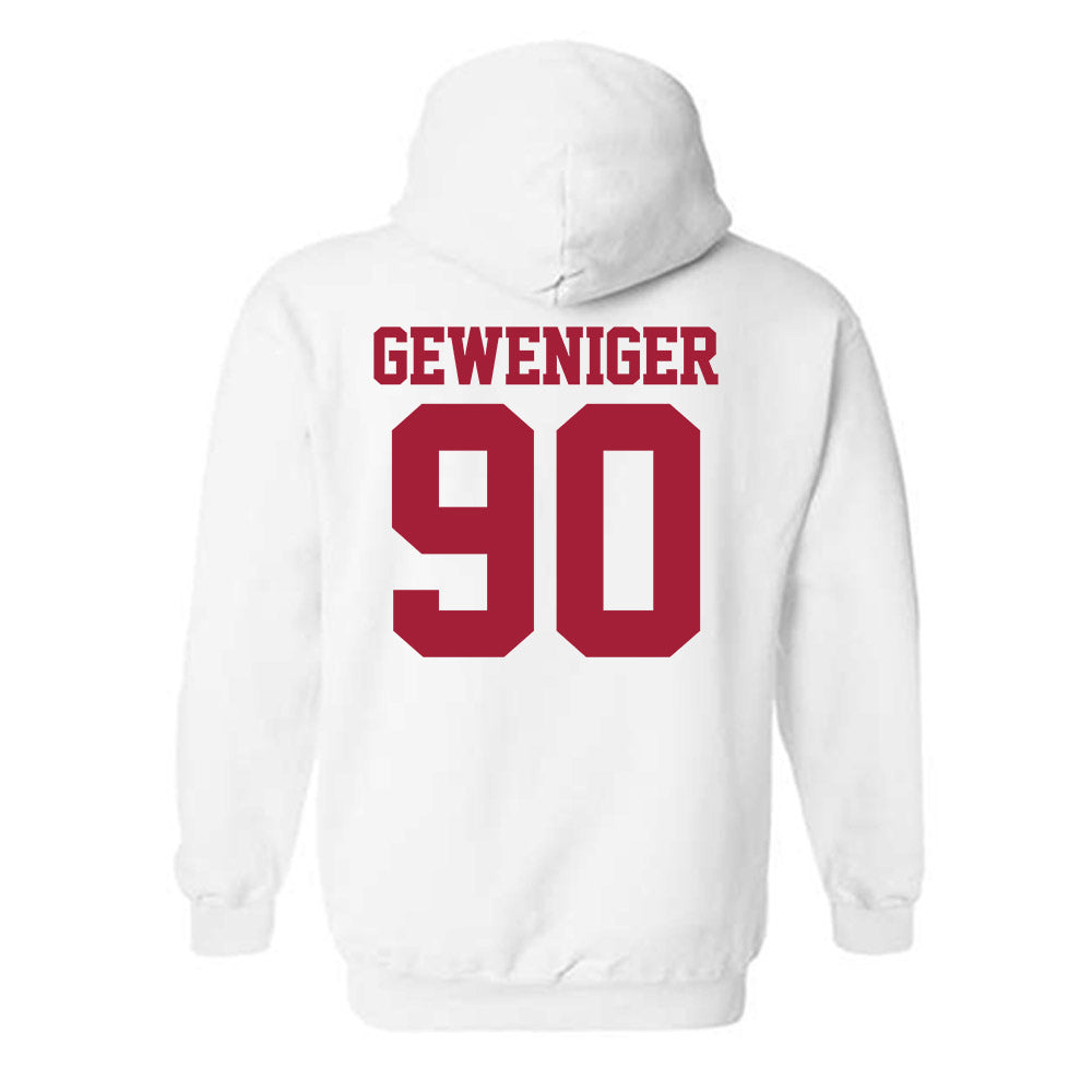 Stanford - NCAA Football : Gavin Geweniger - Classic Shersey Hooded Sweatshirt-1