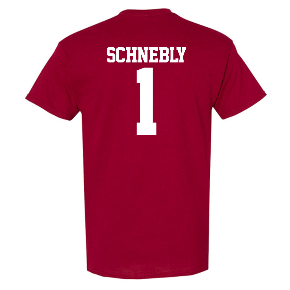 Stanford - NCAA Men's Soccer : Rowan Schnebly - Classic Shersey T-Shirt-1
