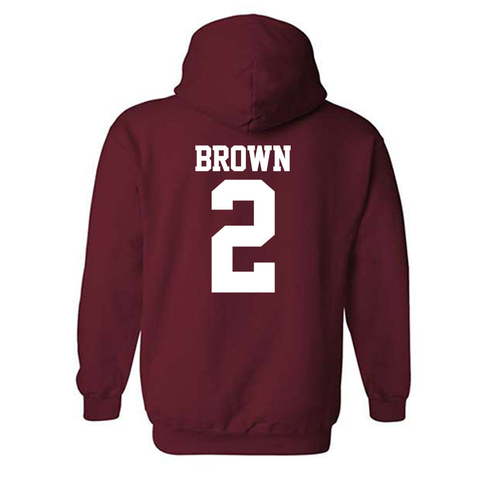 Stanford - NCAA Football : Elijah Brown - Classic Shersey Hooded Sweatshirt-1